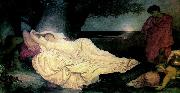 Lord Frederic Leighton Cymon and Iphigenia Sweden oil painting artist